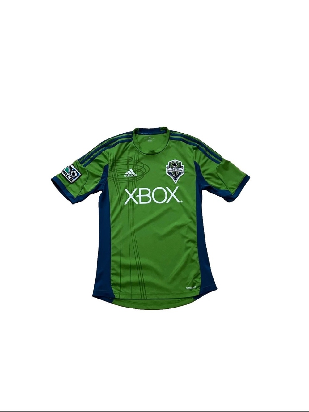 Adidas Seattle Sounders FC 2013 Home MLS Football Soccer Jersey Size Small